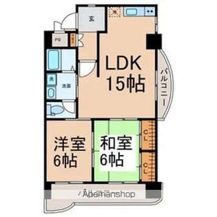 アネックス高畑【5階】の間取り