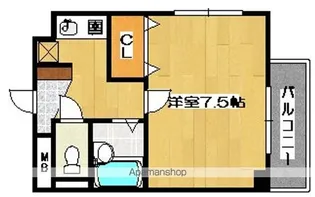 グローリーイーグル【107.号室】の間取り
