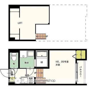 L’ESPACE CHOUETTE【1階】の間取り