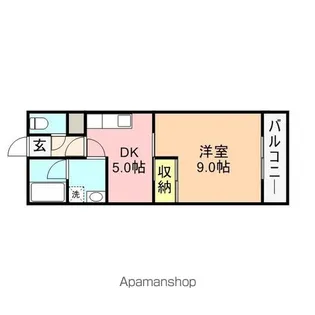 メゾンセンチュリー【202号室】の間取り