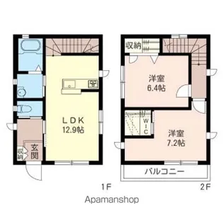 埼玉県久喜市上町【一戸建】の間取り