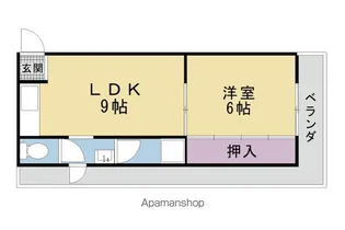 日向マンション【3階】の間取り