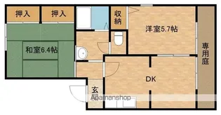 リベックス3号館【1階】の間取り