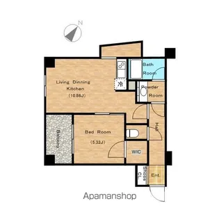 レジディア池袋ウエスト【2階】の間取り