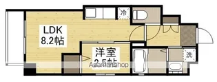 月光 千日前【5階】の間取り