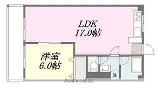 第二グランディール村瀬【3階】の間取り