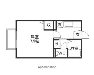 ドミールTOMO【2階】の間取り
