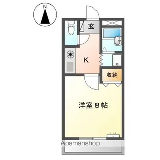 ELEGANT RESIDENCE HT(エレガントレジデンスH【2階】の間取り