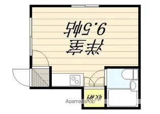 フロンティア28 B棟【106号室】の間取り