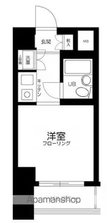 モナークマンション柿の木坂【2階】の間取り