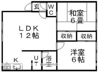 山田マンションA【7号室】の間取り