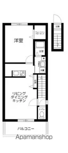 KAKUREGA桜台【3階】の間取り