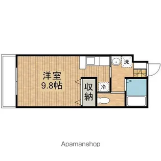 PLAINE(プレーヌ)【111号室】の間取り