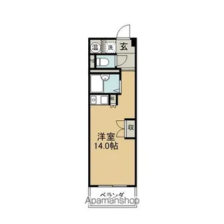 MKタウン江場B【3階】の間取り