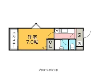 メゾン・ド・プレザージュ【7階】の間取り