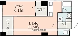 PRIMO PARTIRE【8階】の間取り