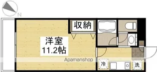 ジェムハナクマ【1階】の間取り