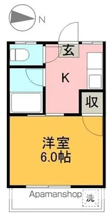 コーポマルミ【303号室】の間取り