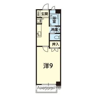 エクセレント池田【417号室】の間取り