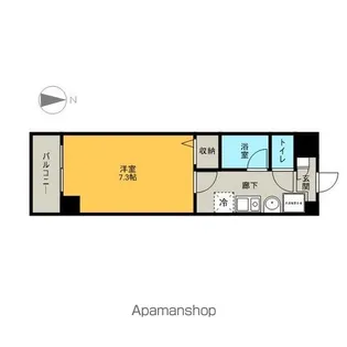 South Park IZUMI【5階】の間取り