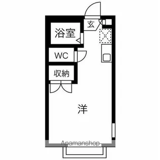 パークハイム三郷【2階】の間取り