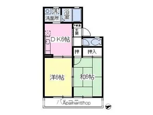 メゾンフェール【2階】の間取り