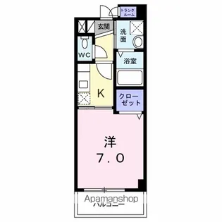 エリエント【4階】の間取り