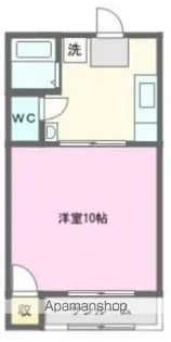 ヒルズ北山【2階】の間取り