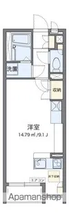レオネクストリッツ美園【1階】の間取り