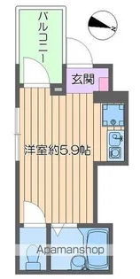 トレッサ亀有【1階】の間取り