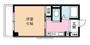 シャルマンファミーユ東京【403号室】の間取り