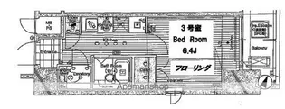 レクシオシティ王子神谷【8階】の間取り