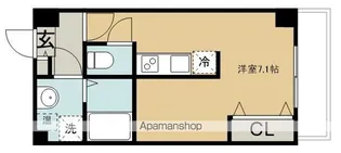 SPRING FIELD MIYAMACHI Ⅱ【3階】の間取り