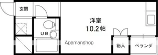 サニーサイド吉田駅前【4階】の間取り