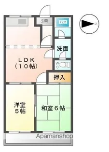 ラ・フォーレ神谷【2階】の間取り