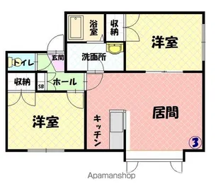 PLUSEED【2階】の間取り