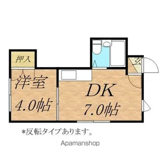 プラザイン307【3階】の間取り