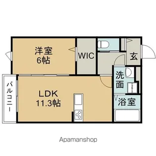 GRAN PARK 青山台【2階】の間取り