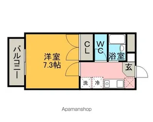 エ・レーヴ【1階】の間取り