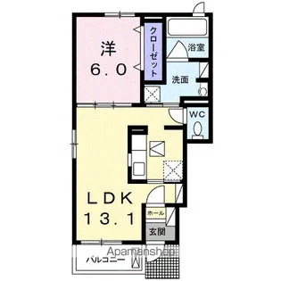 スターライトC【1階】の間取り