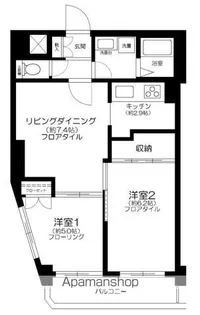 S・フラット吉祥寺【2階】の間取り