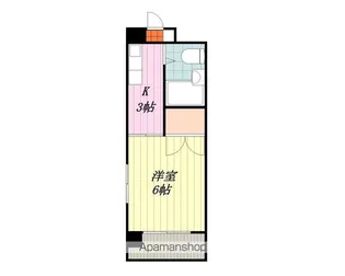 メゾンルミエールⅡ【402号室】の間取り