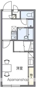 レオパレスブランはじめ【1階】の間取り