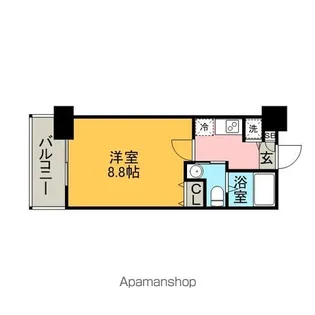 ラフォーレ大濠パークアベニュー【2階】の間取り