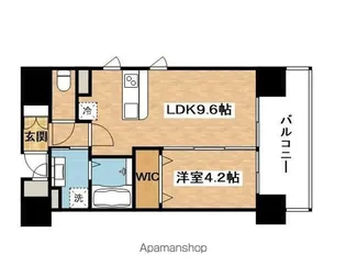 第26関根マンション【8階】の間取り