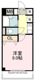 マイプレイス宝蔵院【6階】の間取り