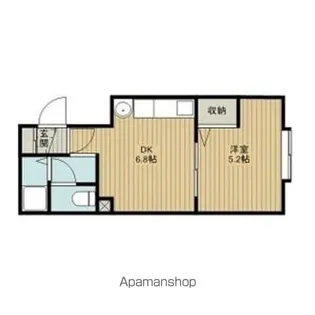 プレステージ文京台Ⅰ【203号室】の間取り