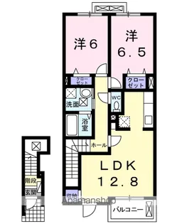 メリーモナーク【2階】の間取り