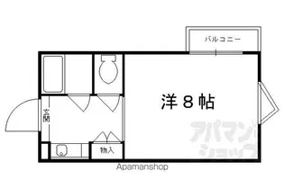 メゾンドール御前【202号室】の間取り