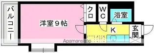 サンライズ香椎Ⅱ【3階】の間取り